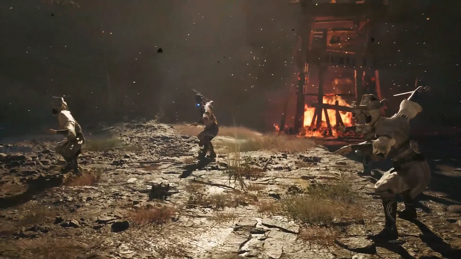 Members of the Seven Stars sword formation face Soul in official Phantom Blade Zero gameplay